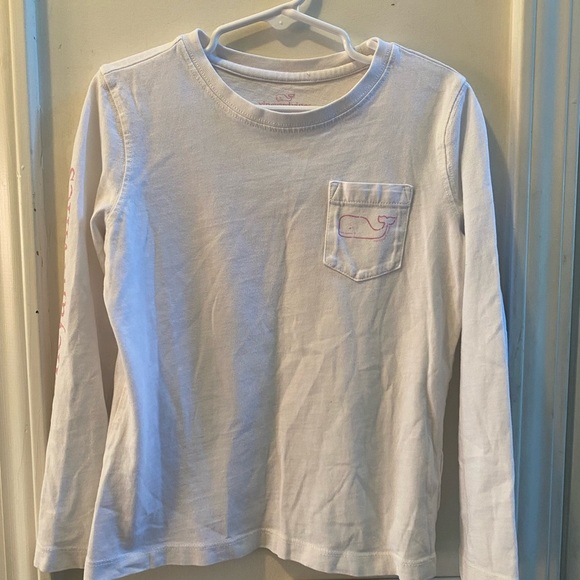 Vineyard Vines Long Sleeve Pocket Tee Shirt - Picture 1 of 7